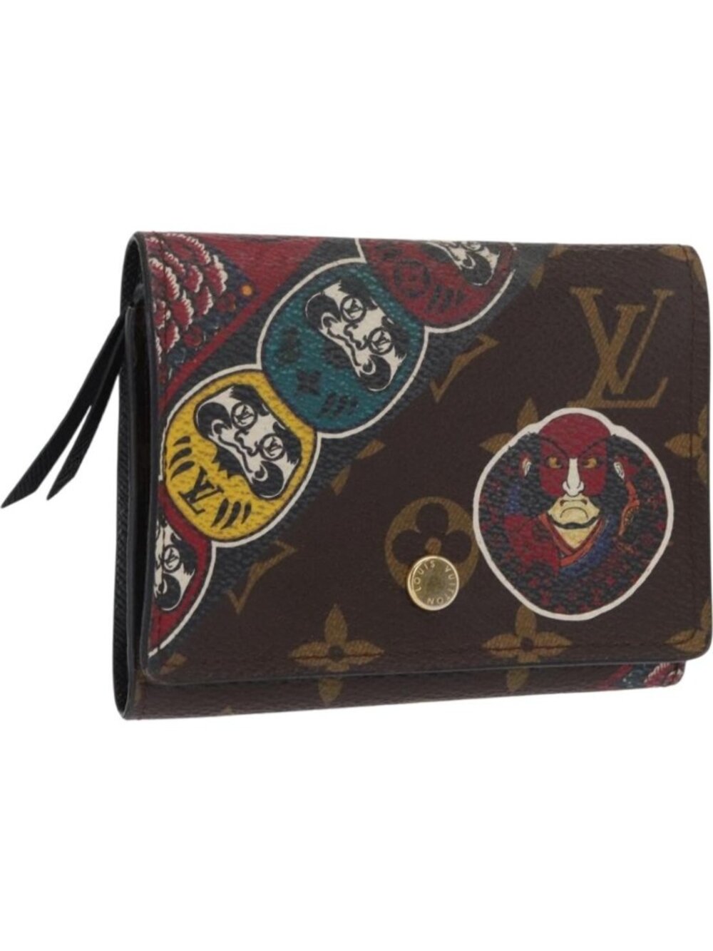 LOUIS VUITTON Monogram Kabuki Portefeuille Victorine Wallet M67253
